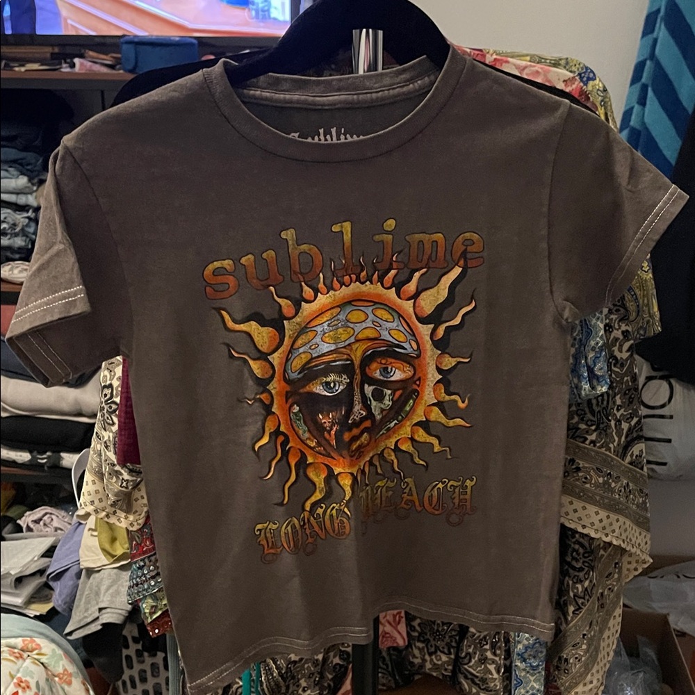 Sublime Kids Graphic Tee - Brown